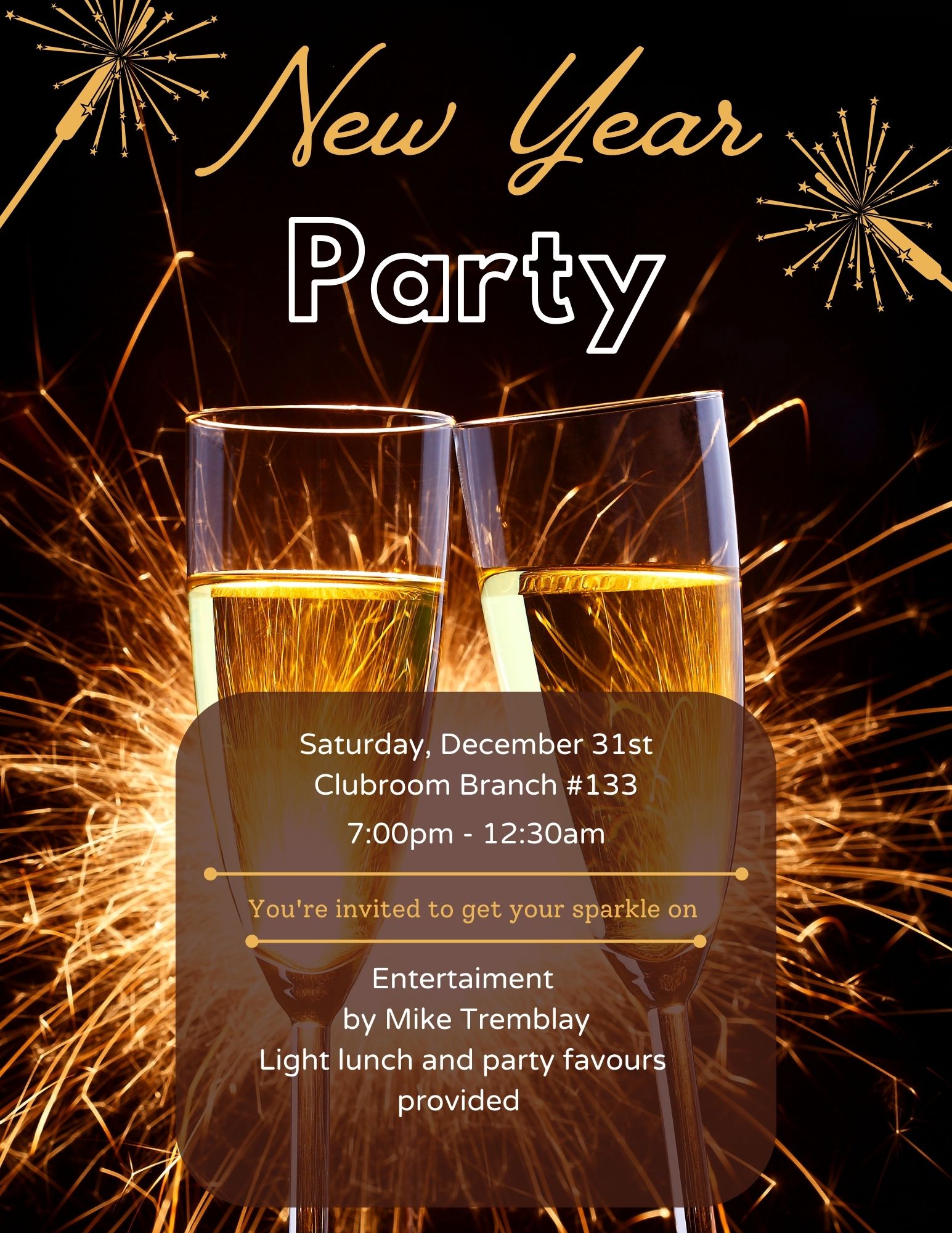 New Years Eve - The Cobourg Legion